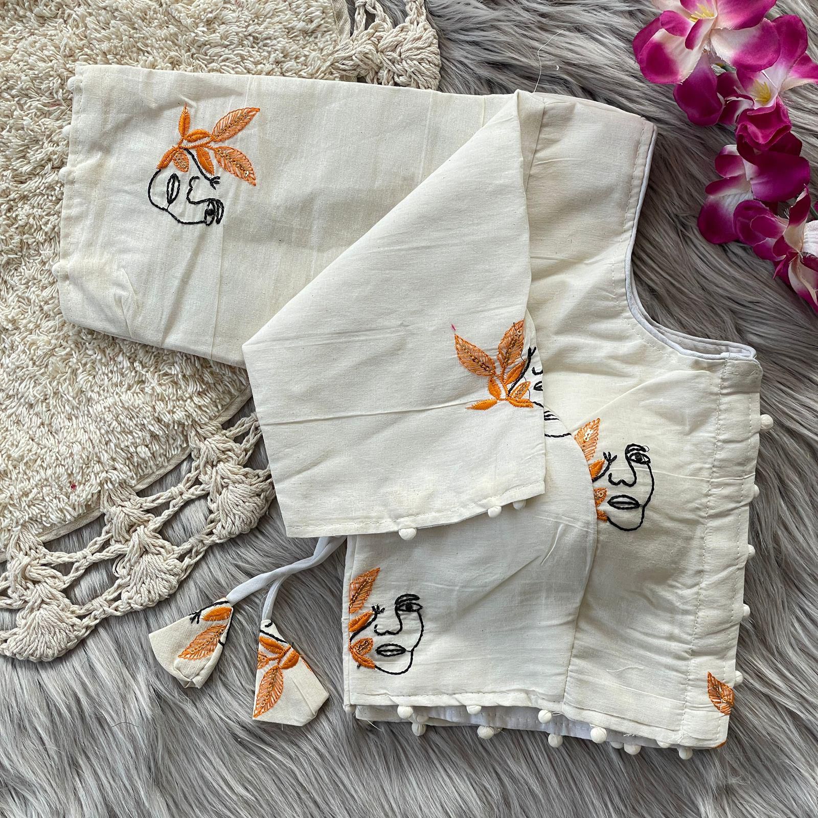Khadi Princess Cut Blouse
